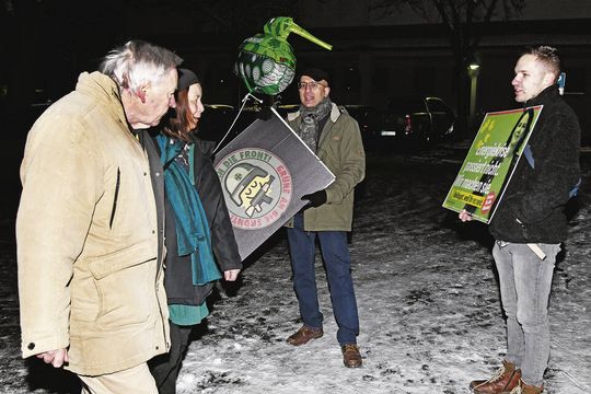 Die Proteste beim Neujahresempfang der Grünen in Schriesheim wurden von einem AfD-nahen Verein organisiert, so die Grünen-Kreisvorsitzende Fadime Tuncer. Archivfoto: Dorn