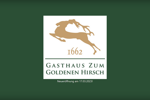 Neueröffnung des Gasthauses Zum Goldenen Hirsch am 17.03.2033