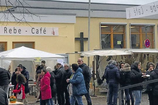 Das „Rebe-Café“ im evangelischen Gemeindehaus hat samstags und sonntags während des Mathaisemarkts geöffnet – jeweils von 12 bis etwa 18 Uhr. Foto: Evangelische Kirchengemeinde