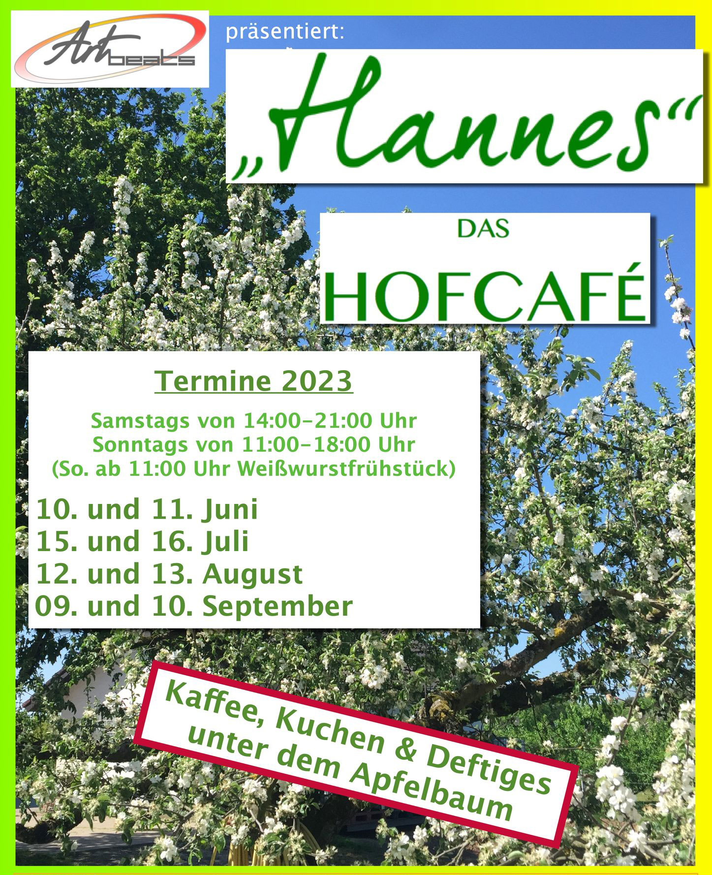 Hannes - das Hofcafé by Artbeats auf dem Aussiedlerhof 15 bei Ringelspacher